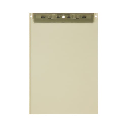 超薄型クリップボードフック穴付A4アイボリーX2