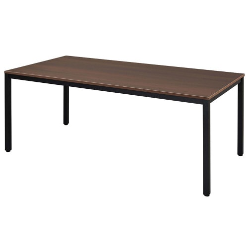 ミーティングテーブルW1800DB2×BK脚