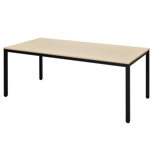 ミーティングテーブルW1800NA×BK脚