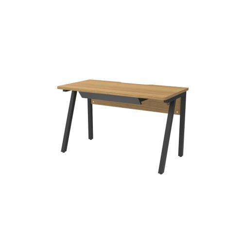 IshapedデスクW1200D600引出DMDM