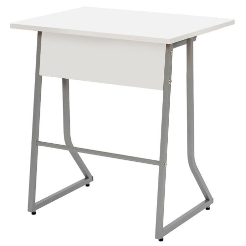 スモール研修用机3W650×D450ループ脚WH