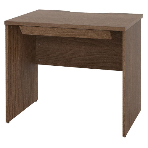 プラン木製デスクW800D600DMDM脚引出付