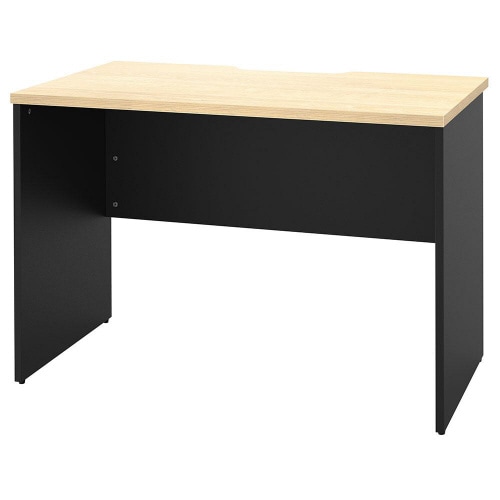 プラン木製デスクW1000×D600NA×BK脚