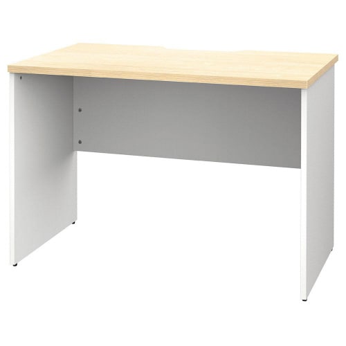 プラン木製デスクW1000×D600NA×WH脚