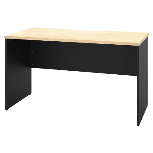 プラン木製デスクW1200×D600NA×BK脚
