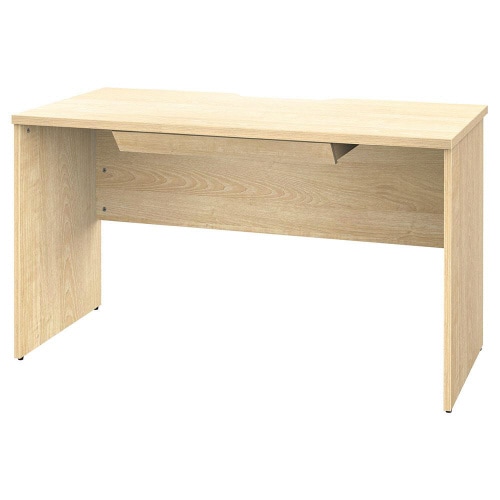 プラン木製デスクW1200D600NANA脚引出付