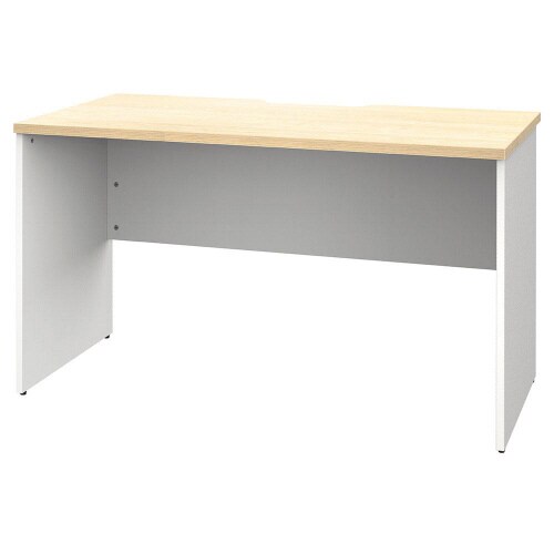 プラン木製デスクW1200×D600NA×WH脚