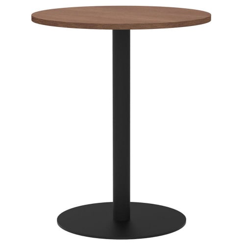 リスタカフェテーブル丸形Φ600ウォルナット