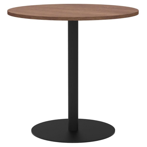 リスタカフェテーブル丸形Φ750ウォルナット