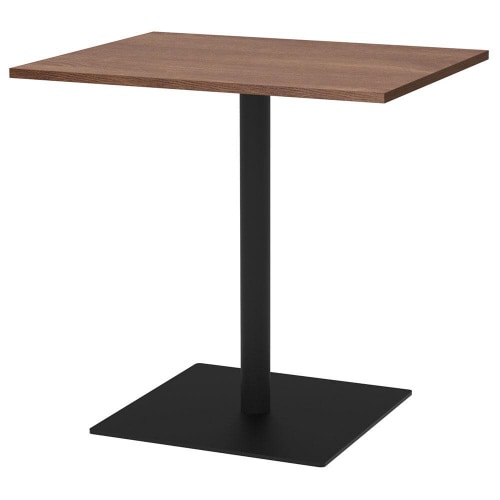 リスタカフェテーブル750×600ウォルナット