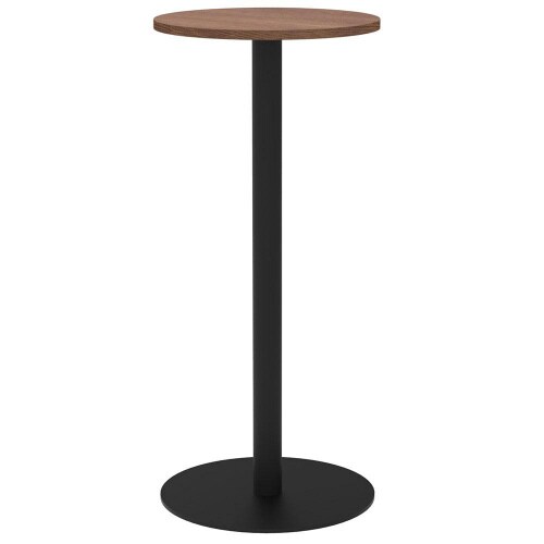 リスタカフェテーブルハイ丸形Φ450ウォルナット