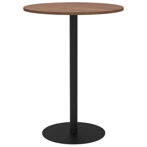 リスタカフェテーブルハイ丸形Φ750ウォルナット