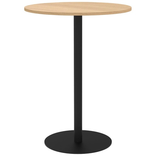 リスタカフェテーブルハイ丸形Φ750オーク