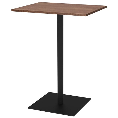 リスタカフェテーブルハイ750×600ウォルナット