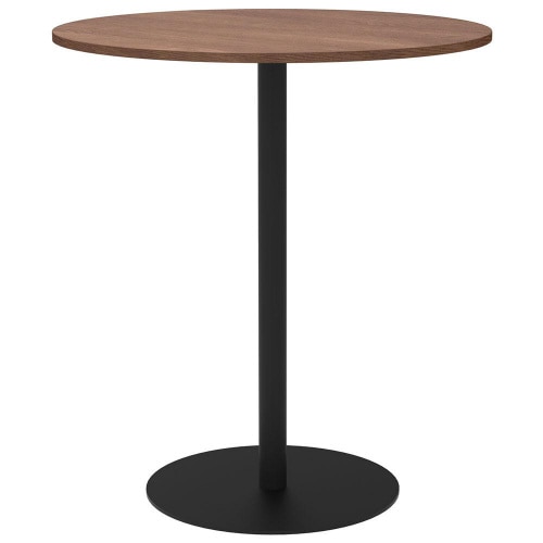 リスタカフェテーブルハイ丸形Φ900ウォルナット