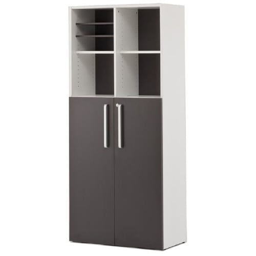 プリーマ3シェルフ2列5段GY2共通扉GY2バック