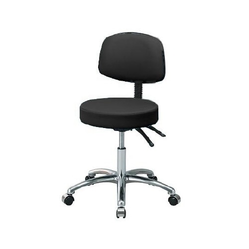 抗菌カラフル椅子 ASSTB121 黒