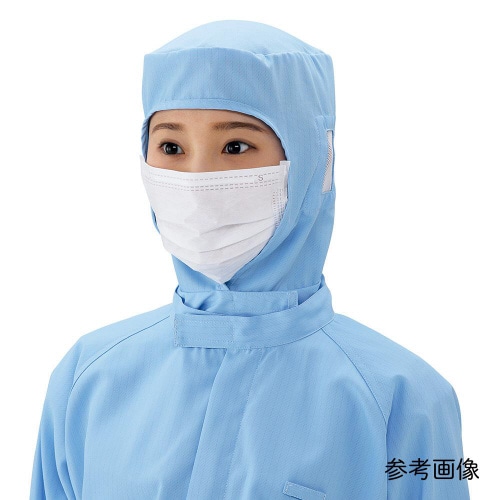 アズピュア涼感クリーンフード 白 L