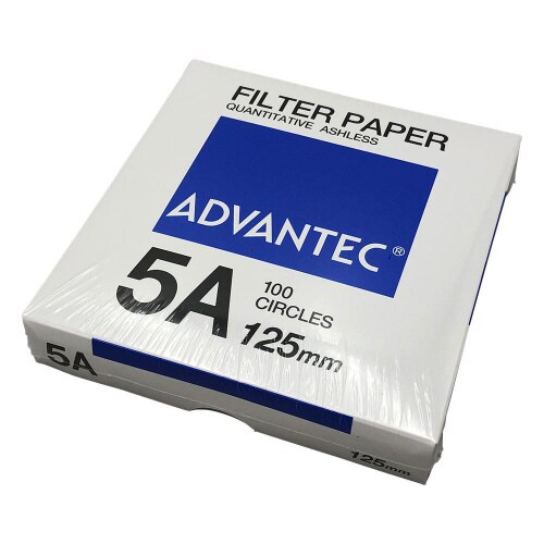 定量濾紙 No.5A 125mm 百枚