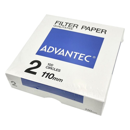 定性濾紙 No.2 Φ110 100枚入