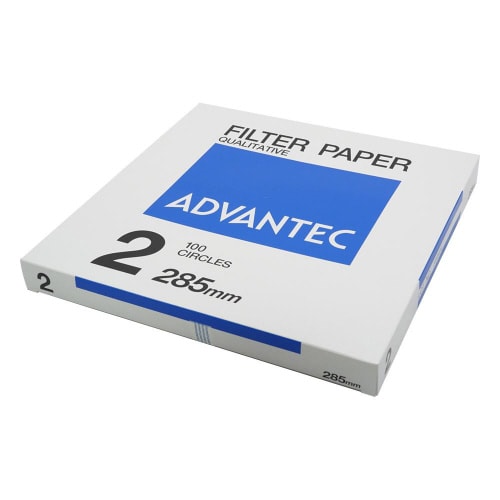 定性濾紙 No.2 Φ285 100枚入