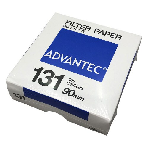 定性濾紙 No.131 90mm 百枚