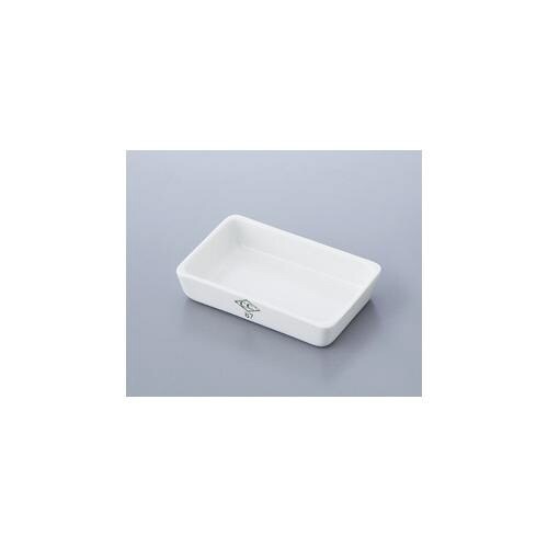 灰分測定用灰ざら 角形 #3 無釉薬