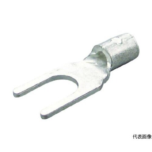 裸圧着端子 Y形(100P)より線1.0