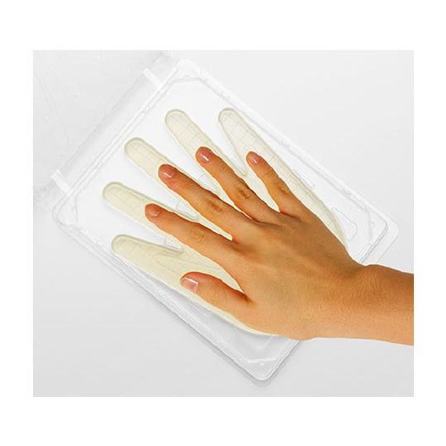 【冷】ハンドぺたんチェック弐 トリプトソイ寒天