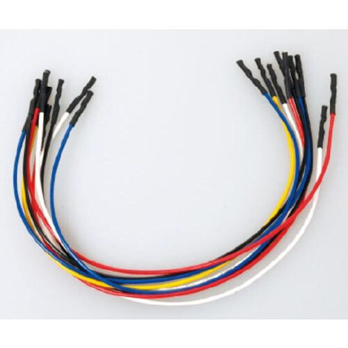 テストワイヤー メス−メス(5色、10本