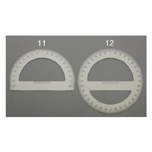 15cm 分度器(半円) EA720YL