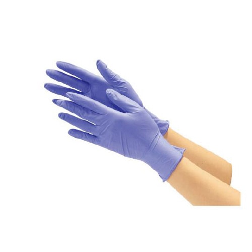 ニトリル使いきり極薄手袋 粉無 100枚