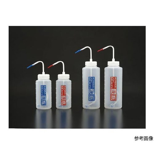 17007 マルチ洗瓶 赤1L 5本