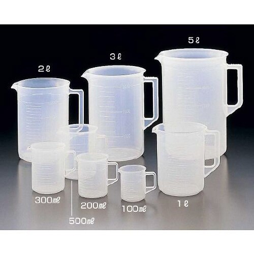 01033 PP手付ビーカー 5L