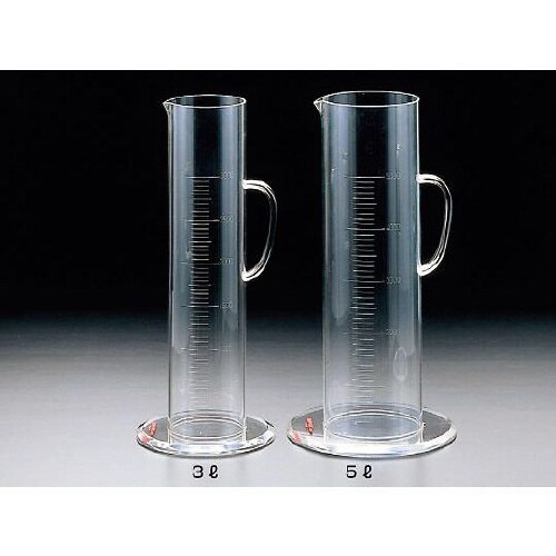 01078 大型メスシリンダー 5L