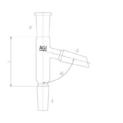 2550−1M ト字形連結管