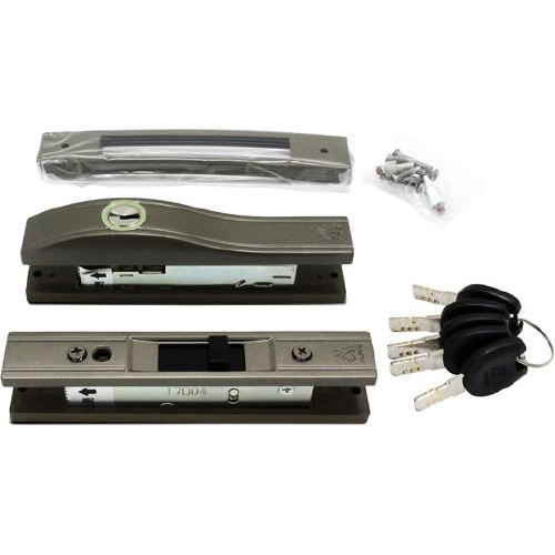 引戸用取替向鎌錠 ブラウン VF4056