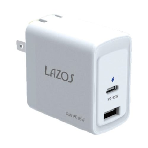 窒化ガリウムAC充電器 2口 C(PD)