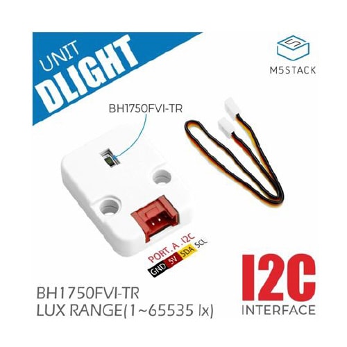 M5Stack用環境光センサユニット(B