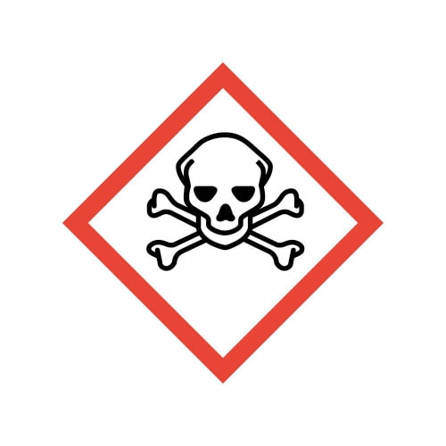 GHSラベルステッカー 急性毒性(高毒性