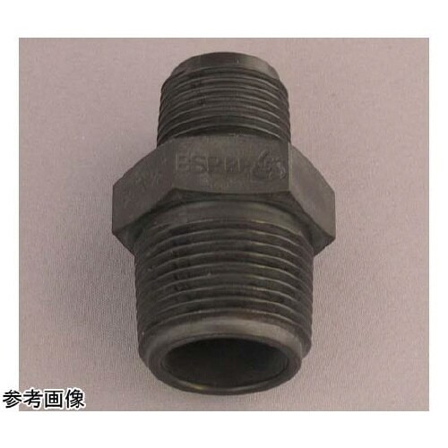 PP ネジ継手 ポリ異径ニップル R3/