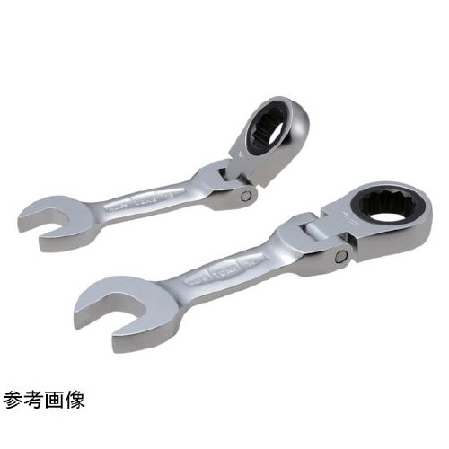 ラチェットめがねレンチ ショート首振ラチ