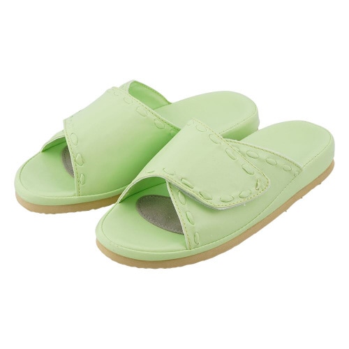 女性用 フリー 緑 すべりにくいサンダル