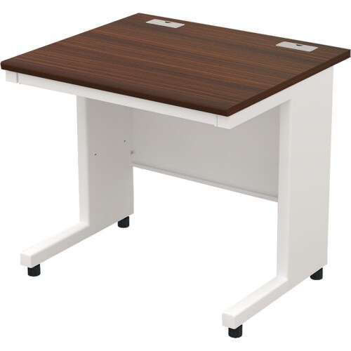 オフィスデスク 平机 幅800 DB天板WH脚