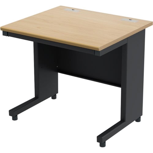 オフィスデスク 平机 幅800 NA天板BK脚