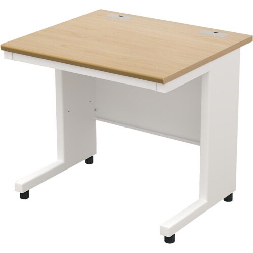 オフィスデスク 平机 幅800 NA天板WH脚