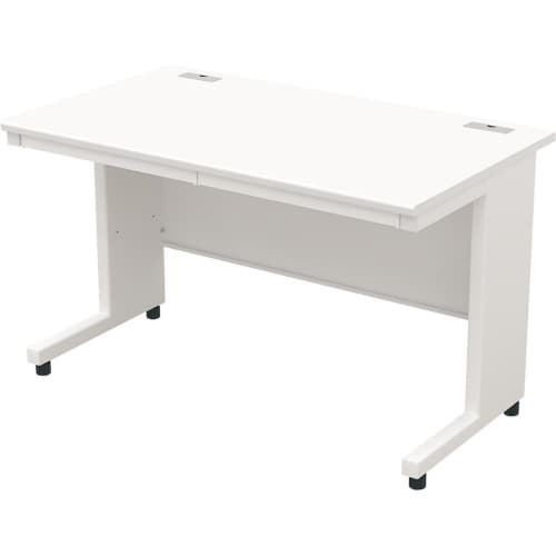 オフィスデスク 平机 幅1200 WH天板WH脚