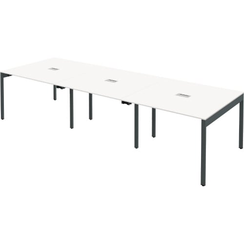 フリーアドレスデスクWB付3010WH