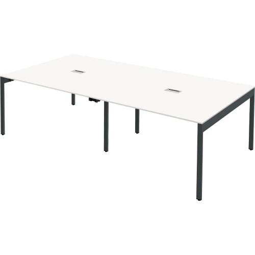 フリーアドレスデスクWB付2412WH