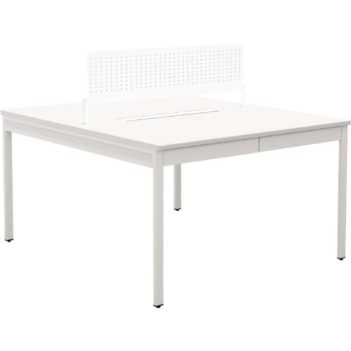 フリーアドレス1214 パネル、引出し付き WH